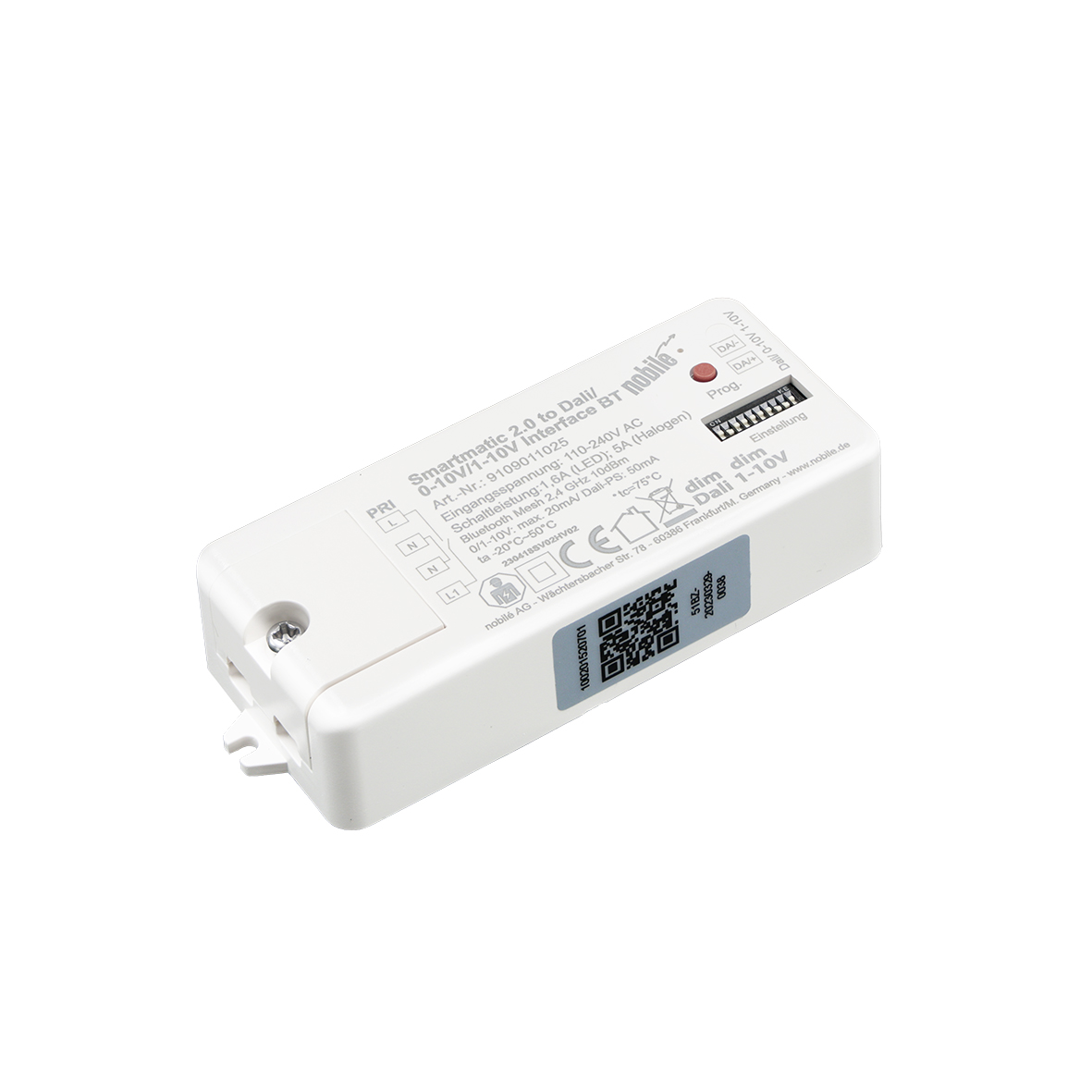 9109011025_Interface Smartmatic 2.0 zu Dali0-10V1-10V BT_45 Rechts